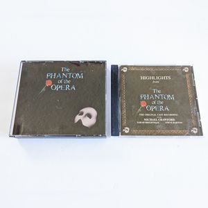 2 CDs: The Phantom Of The Opera (Original London Cast; 2 CD Set) & Highlights